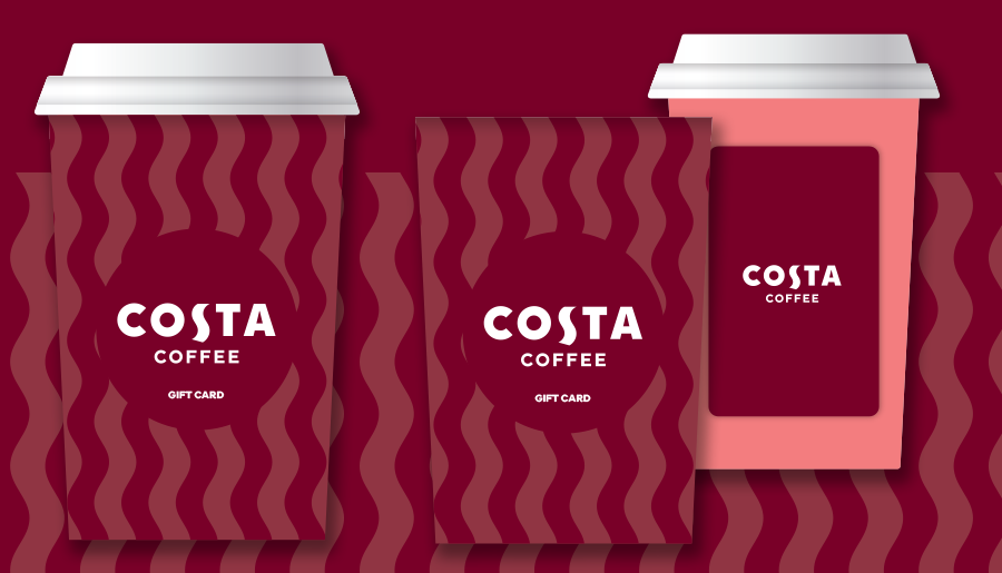 Costa Slip Tray Gift Card